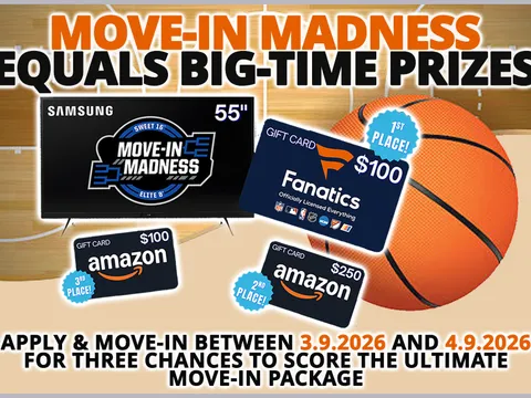 Move-in special promotion at Silverado Apartments